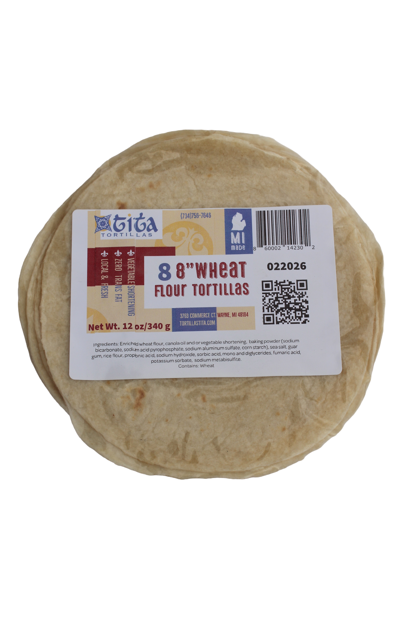 Flour 8 inch 8Ct