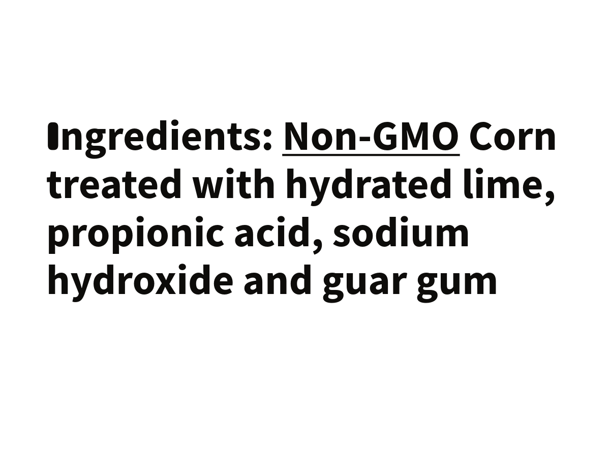 18 Ct Non GMO Corn Tortillas