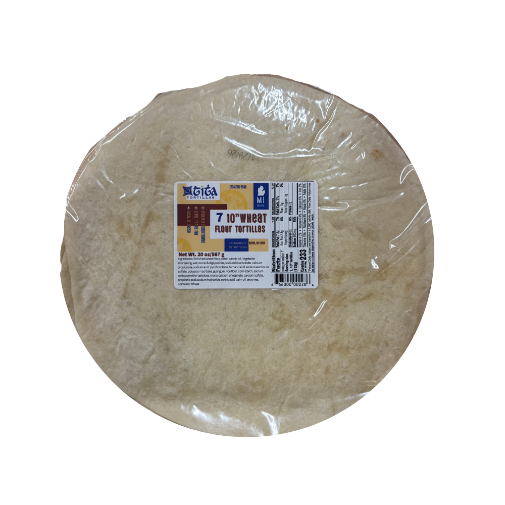 10 inch Flour Tortillas 7Ct