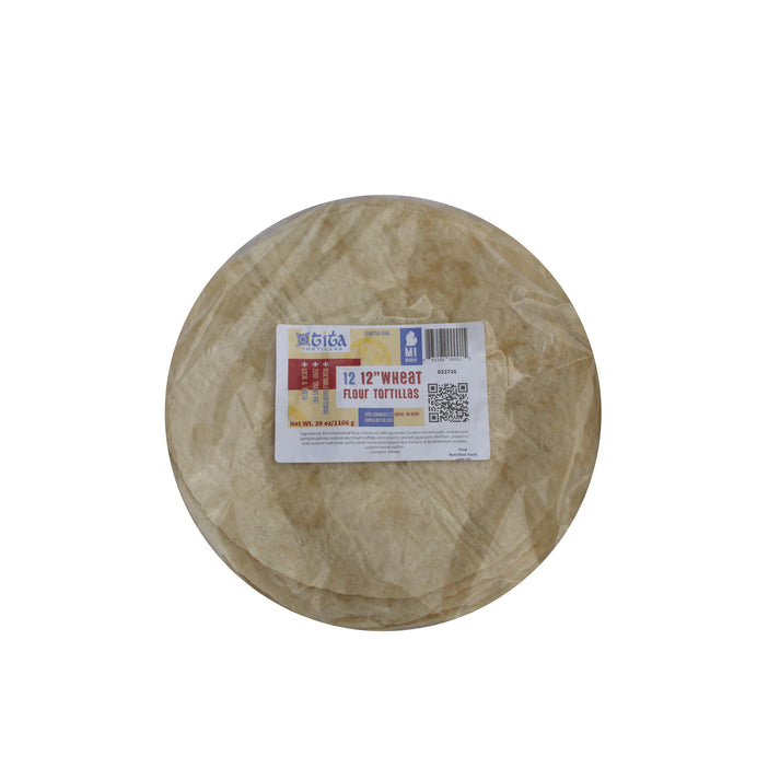 Tortillas Tita 12-inch wheat flour tortillas for burritos and wraps