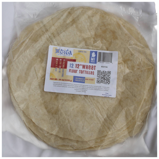 12 Ct 12" Flour Tortillas