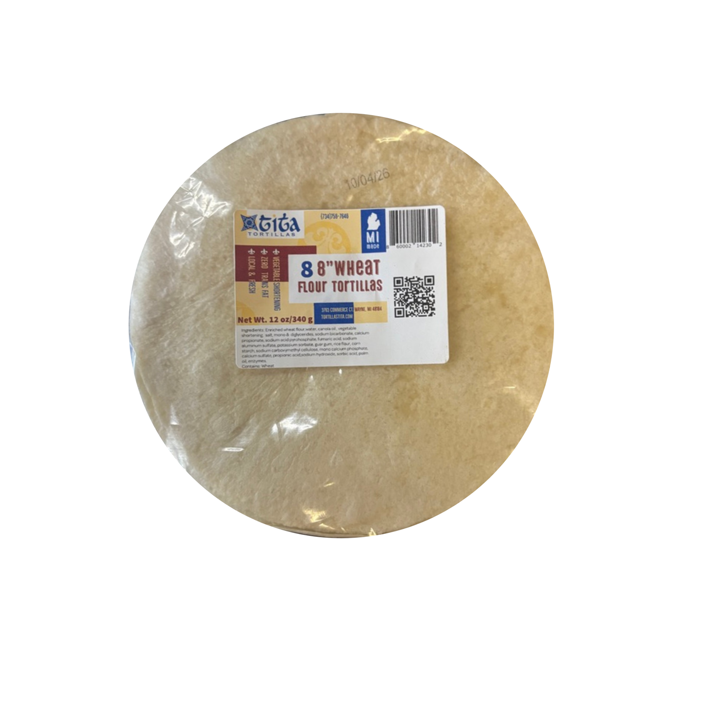 Flour 8 inch 8Ct