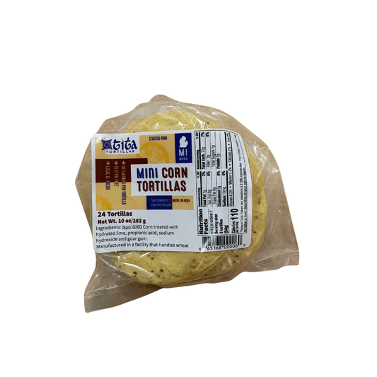 Mini Corn Tortillas