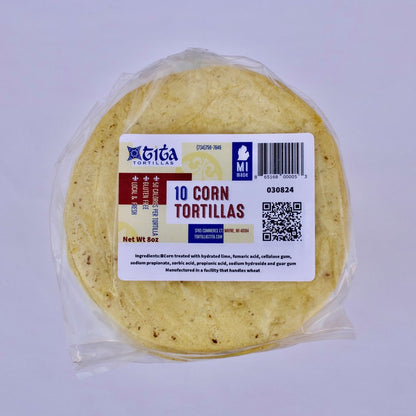 10 Ct Corn Tortillas, case of 20