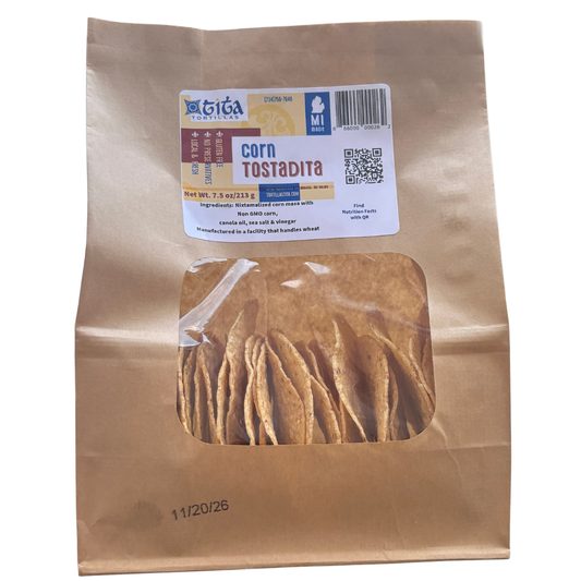 Non GMO Corn Tostadas, Gluten free, sea salt 2 packs