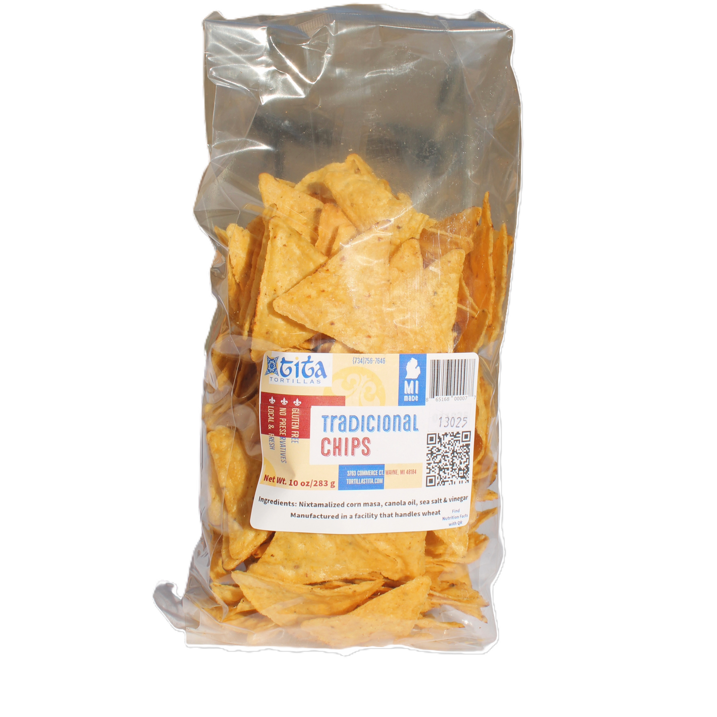 Tradicional Tortilla Chips, case of 9