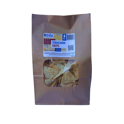 Tradicional Tortilla Non GMO corn Chips,14 Oz, 6 packs, Gluten free, sea salt