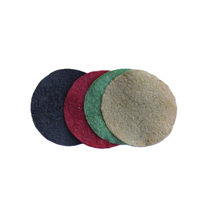 4ColorChips - 4 packs of 120 tortillas one pack each color: natural, red, green and black